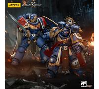JOYTOY Warhammer 40K Ultramarines Marneus Calgar Chapter Master & Victrix Honour