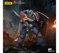 JOYTOY Warhammer 40K Ultramarines Marneus Calgar Chapter Master & Victrix Honour