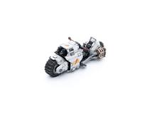 JOYTOY WARHAMMER 40K VEHICLE 1/18 - WHITE SCARS RAIDER-PATTERN COMBAT BIKE 22cm