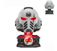 JOYTOY Warhammer 40K White Scars MkX Helmet& Display Stand Model - 1:1 Scale Collectible ((Ages 15+, Perfect Holiday/Birthday Gift!))