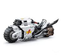 JOYTOY Warhammer 40k White Scars Raider-pattern Combat Bike 1/18 Action Figure Collect And Display Model