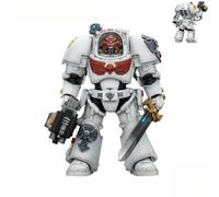 JOYTOY Warhammer 40K White Scars Terminator 1 with Power Sword and Storm Bolter 1/18 Scale Action Figure Model 15+ Collectible for Holidays, Birthdays & Special Occasions!