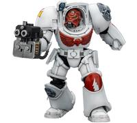 JOYTOY Warhammer 40k White Scars Terminator 2 with Power Fist and Storm Bolter 1/18 Action Figure Collect And Display Model