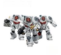 JOYTOY Warhammer 40K White Scars Terminator 3pcs Set 1/18 Scale Action Figure 15+ Collectible Model for Holidays, Birthdays & Special Occasions!