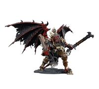 JOYTOY Warhammer 40k World Eaters Angron, Daemon Primarch of Khorne 1/18 Action Figure，Combining Collection Value And Fun Of Playing
