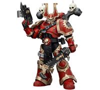 JOYTOY Warhammer 40k World Eaters, World Eaters Khorne Berzerker 2 1/18 Action Figure, Dedicated To You Who Love Collecting