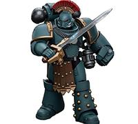 JOYTOY Warhammer The Horus Heresy 1/18 Action Figure Sons of Horus MKIV Tactical Squad Sergeant with Power Fist Collection Model Birthday