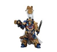 JOYTOY Warhammer The Horus Heresy 1/18 Scale Action Figure Ultramarines Legion Praetor with Power Sword and Volkite Serpenta Model 15+ Collectible for Holidays & Birthdays
