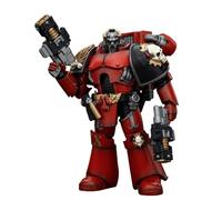 JOYTOY Warhammer The Horus Heresy 30,000 1/18 Action Figure Blood Angels Angel's Tears Squad Arch-Erelim with Volkite Serpentas Collection Model Birthday Gifts