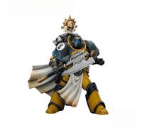 JOYTOY Warhammer The Horus Heresy Action Figure Imperial Fists Librarian Consul with Force Axe and Bolt Pistol Highly Detailed Articulated Model for Birthdays