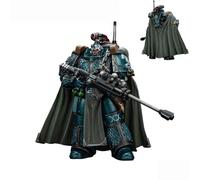 JOYTOY Warhammer The Horus Heresy Alpha Legion Exodus 'The One who is Many’ With Sniper Rifle And Power Dagger Action Figure Collectible Model Birthdays