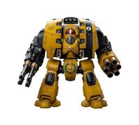 JOYTOY Warhammer The Horus Heresy Collectible Figure: Imperial Fists Leviathan Dreadnought with Cyclonic Melta Lance and Storm Cannon 1:18 Scale Mecha Joy Toy Collection Model 28.6cm