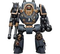 JOYTOY Warhammer The Horus Heresy Collectible Figure: Space Wolves Contemptor Dreadnought with Gravis Bolt Cannon 1:18 Scale Mecha Joy Toy Collection Model 9.45 inch