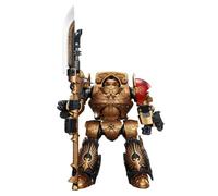 JOYTOY Warhammer The Horus Heresy Legio Custodes Contemptor-Achillus Dreadnought 1:18 Scale 9.84in Action Figure Mecha Joy Toy Collection Model