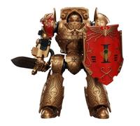 JOYTOY Warhammer The Horus Heresy Legio Custodes Contemptor-Galatus Dreadnought 1:18 Scale 9.84in Action Figure Mecha Joy Toy Collection Model
