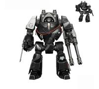 JOYTOY Warhammer The Horus Heresy Raven Guard Contemptor Dreadnought with Gravis autocannon and Chainfist Highly Detailed Articulated Action Figure Collectible Model Birthdays