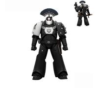 JOYTOY Warhammer The Horus Heresy Raven Guard MkVI Tactical Sergeant with Power Sword, Bolter and Plasma Pistol Highly Detailed Articulated Action Figure Collectible Model Birthdays