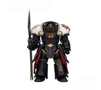 JOYTOY Warhammer The Horus Heresy White Scars Ebon Keshig Terminator 2 with Power Glaive Highly Detailed Articulated Collectible 1/18 Action Figure for Holidays & Birthdays!