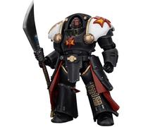 JOYTOY White Scars Ebon Keshig Terminator 2 Warhammer 40K 1/18 Action Figures White Scars Ebon Keshig Terminator 2 with Power Glaive Collectible Model 5.39Inch Pre-Order in Jan.