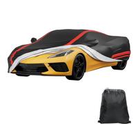 JOYTUTUS Car Cover Compatible with C8 Corvette 2020 2021 2022 2023 C8 Convertible Cover Sun Rain UV Protection Upgrade Cotton Inner