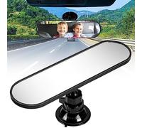 JoyTutus Rear View Mirror for Driving Test, Universal Car Inside Mirrors, Driving Instructor Learner Examiner Mirror with Suction Cup, Car Rearview Mirror for Driving Test & Lesson (8.66 X 2.36in)