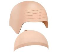 JOYVOX Bald Cap Costume Set, Wig, Bald Cap, and Halloween Role-Playing Hat Skull Hat Male And Female Party Role-Playing Accessories