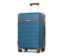 Joyway Hard Shell Travel Suitcase, 4-Wheel Spinner with TSA Lock, Blue, Large, 100L Capacity