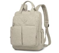 Joyway Women's Backpack Purse, Fashionable Mini Backpack Crossbody Bag, Small Daypack for Teen Girls, Work, Travel (Yellow), Silver_white, L, Classic Elegant Chanel Style Quilted Bag With Pearl Chain