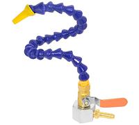Joywayus 1/4PT Thread Adjustable Magnetic Base Round Nozzle Coolant Oil Water Hose Pipe Acetal Copolymer