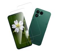 Joywing Protective Glass for Fairphone 6 Tempered Glass, Pack of 2 Screen Protector Fairphone 6 5G Protective Film, for 9H Anti-Scratch Film, Bubble-Free HD Screen Protector