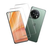 Joywing Screen Protector OnePlus 11 Tempered Glass for 9H Hardness Screen Protector OnePlus 11 5G Tempered Glass Pack of 2 Fits Perfect Screen Protector Anti-Bubble Glass