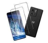Joywing Tempered Glass Screen Protector for Motorola Edge 40 Neo Tempered Glass for 9H Hardness Film Motorola Edge 40 Neo 5G Tempered Glass Pack of 2 Fits Perfect Screen Protector Anti-Bubble Glass
