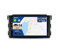 JOYX - [6G+128G] - Android 15 IPS Car Stereo For Benz Smart fortwo 451 (2005-2010) - Wireless CarPlay/Android Auto - LED Camera & MIC - 9 Inch 2 Din - DSP Steering Wheel WiFi DAB Fast-boot 360-Camera