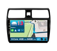 Joyx Android 10 Car Radio Fits Suzuki Swift (2005-2016) - [4G + 64G] - Built-in DSP / Carplay / Android Car - Camera MIC - 10.1 Inch - With SWC 4G WiFi Bluetooth 5.0 DAB 360 Camera Fast Boot