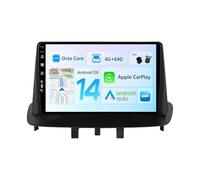 JOYX Android 12 IPS Car Stereo For Renault Megane 3 (2008-2014) - Wireless Carplay/Android Auto - [4G+64G] - LED Camera + MIC - 9 Inch 2 Din - DSP Steering Wheel WiFi 4G DAB Fast-boot 360-Camera BT5.0