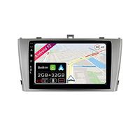 JOYX Android 12 IPS Car Stereo For Toyota Avensis (2009-2015) - Built-in Wireless Carplay + Android Auto - 2G+32G - Rear Camera FREE - 9 Inch 2 Din - Steering Wheel WiFi 4G DAB Fast-boot Split-Screen