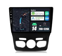 JOYX Android 14 IPS Car Stereo For Citroen C4 C4L DS4 (2013-2017) - Built-in Carplay + Android Auto - 2G+32G - Rear Camera + MIC FREE - 10.1 Inch 2 Din - Steering Wheel DAB Fast-boot WIFI Split-SCreen