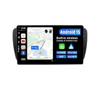 JOYX Android 15 Car Radio Suitable for Seat Ibiza 6J (2009-2014) - [4G + 64G] - Built-in DSP/Carplay/Android Car - Camera MIC Free - 9 Inch - With SWC 4G WiFi Bluetooth 5.0 DAB Fast-B oot 360-Camera