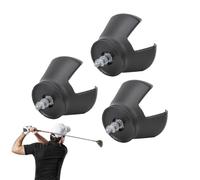 Joyzan 3 Prong Golf Ball Retriever, Saver Putter Grip Pick Up Tool Plastic Claw Grabber Sucker Accessories Black Portable Upper Suction Cup Catcher Back Mini Training Aids Balls Picker for Grip, 3Pcs