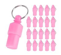 Joyzan Anti Lost Pet Tag, ID Tags for Dogs Collar Pendants Label Dog Name Barrel Tube Cat Puppy Address Personalized Tag Plastic Tags Kitten Accessories for Pets Small Animals with Phone Information