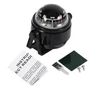 Joyzan Boat Compass, Marine Compasses for Boats Voyager Car Dashboard Compass Hiking Bracket Navigation Scout Automotive Ball Orienteering Outdoor Map Travelling Inclinometer Backpacking Explorer