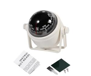 Joyzan Boat Compass, Marine Compasses for Boats Voyager Car Dashboard Compass Hiking Bracket Navigation Scout Automotive Ball Orienteering Outdoor Map Travelling Inclinometer Backpacking Explorer