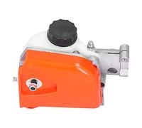 Joyzan Chainsaw Gearbox Head, Orange Pole Chain Saw Head Replacement Parts Tree Cutter Gear Tool Spline Multifunction Assembly Attachment for Pruner Brush Hedge Trimmer Lawn Mower(26mmx7 Teeth)