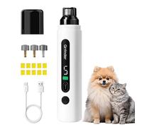 Joyzan Dog Nail Grinders, 5 Speed Silent Groom Pro LCD Dog Claw Grinder
