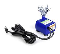 Joyzan Electric Water Feature Pump, Adjustable Pumps for 2.4L USB LED Cat Water Fountain Mini Submersible Pet Aquarium Quiet Pond Statuary Hydroponics Indoor Outdoor Pool Fountains Side Suction Cup