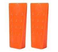 Joyzan Felling Wedges, Wedges Spiked Logging Tool with Spikes Safe Tree Cutting Plastic Wood Splitting Wedge Supplies Guide Trees Stabilize Ground Cleaving Splitter Aid Accessories for Loggers Fallers