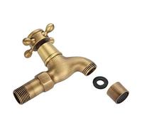 Joyzan G1 2" Wall Mounted Faucet, Brass Mop Pool Faucet (Short)
