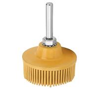 Joyzan Grit Abrasive Bristle Disc, Radial Discs Assortment Kit Deburring Grinding Brush Detail Brushes Polishing Coating Removal Disc Emery Rubber Mix Mandrel for Jewelry Wood