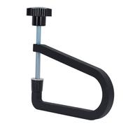 Joyzan Guitar Bridge Clamp, Steel Deep Throat Replacement Cast Reach Repair Tool Classical Heavy Duty Acoustic Soundhole Folk Secure Fixture Clip Maintenance 1 Set Hole Accessory (R260 Black)