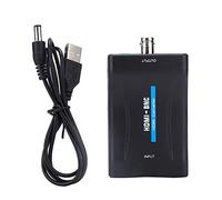 Joyzan HDMI to BNC Converter, CVBS PAL NTSC 720P 1080P Video Digital Optical 3.5mm Stereo Audio Signals Adapter 480i 576i Composite Converter for VHS Recording TV Computer DVDs Set Top Boxes